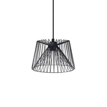 Pendente simples HAUTE em metal E27 LED cor preta