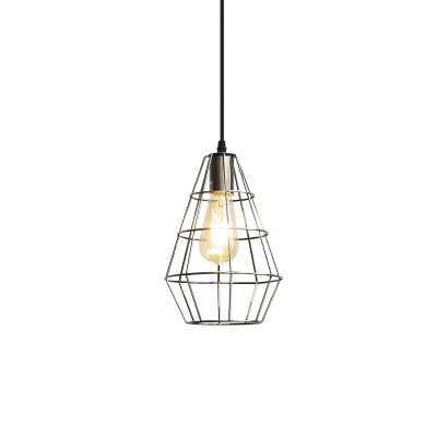 Pendente simples JOANY em metal E27 LED