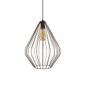 Pendente simples SECOT metal E27 LED cor cobre escovado