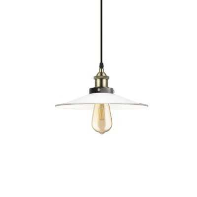 Pendente simples SUDRE em metal E27 LED cor branca