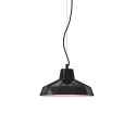 Pendente simples MUZON de cristal LED E27 em cores.