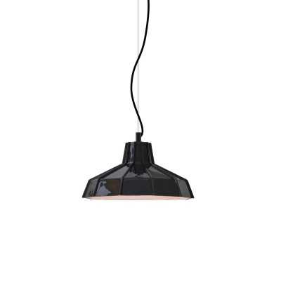 Pendente simples MUZON de cristal LED E27 em cores.