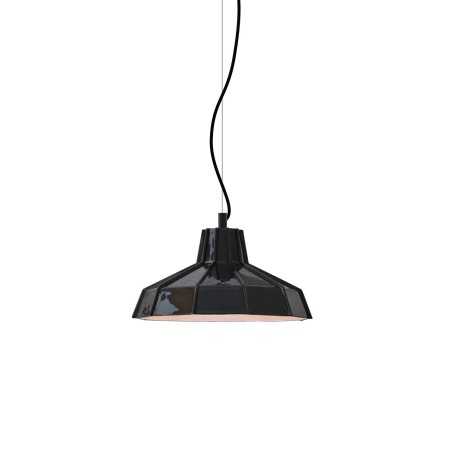 Pendente simples MUZON de cristal LED E27 em cores.