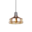 Pendente simples LIZE cristal E27 LED cores
