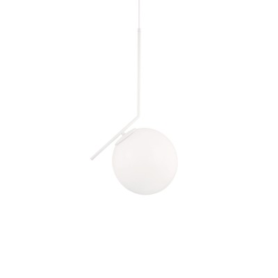 Pendente simples VERON em metal E27 LED cor branca