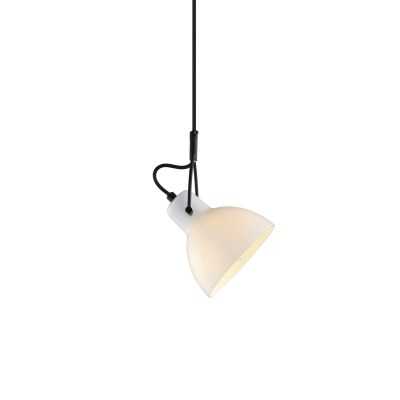 Pendente simples JAFFE em metal E14 LED cor branca