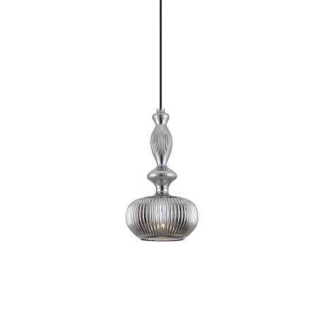 Pendente simples VALIN em cristal LED E27 em várias cores