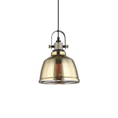 Pendente simples SAUGY em metal E27 LED cores