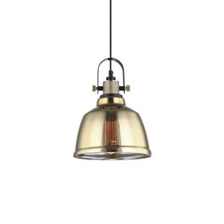 Pendente simples SAUGY em metal E27 LED cores