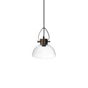 Pendente simples TRIZY em metal E27 LED cor cobre escovado