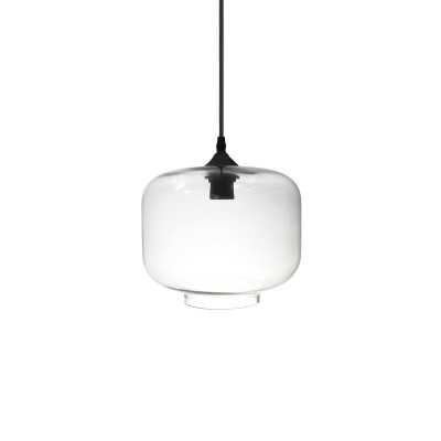 Pendente simples MURTEL em metal com LED E27 em várias cores.