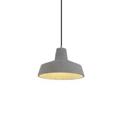 Pendente simples BASSE cimento E27 LED cor cimento