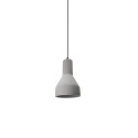 Pendente simples JAYAT em cimento E27 LED cor cimento
