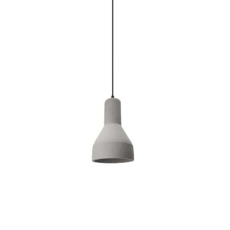 Pendente simples JAYAT em cimento E27 LED cor cimento