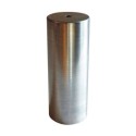 Campainha de metal de alumínio, 200mm de altura x 75mm de diâmetro.