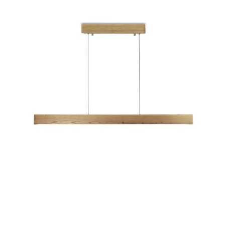 Pendente simples GOVEN em madeira LED SMD 15W 1350Lm em madeira.