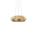 Pendente simples LINEL em madeira LED 18W 1480LM em madeira