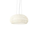 Pendente simples BIAIL em metacrilato E27 LED cor branca