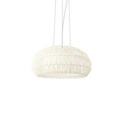 Pendente simples BIAIL em metacrilato E27 LED cor branca