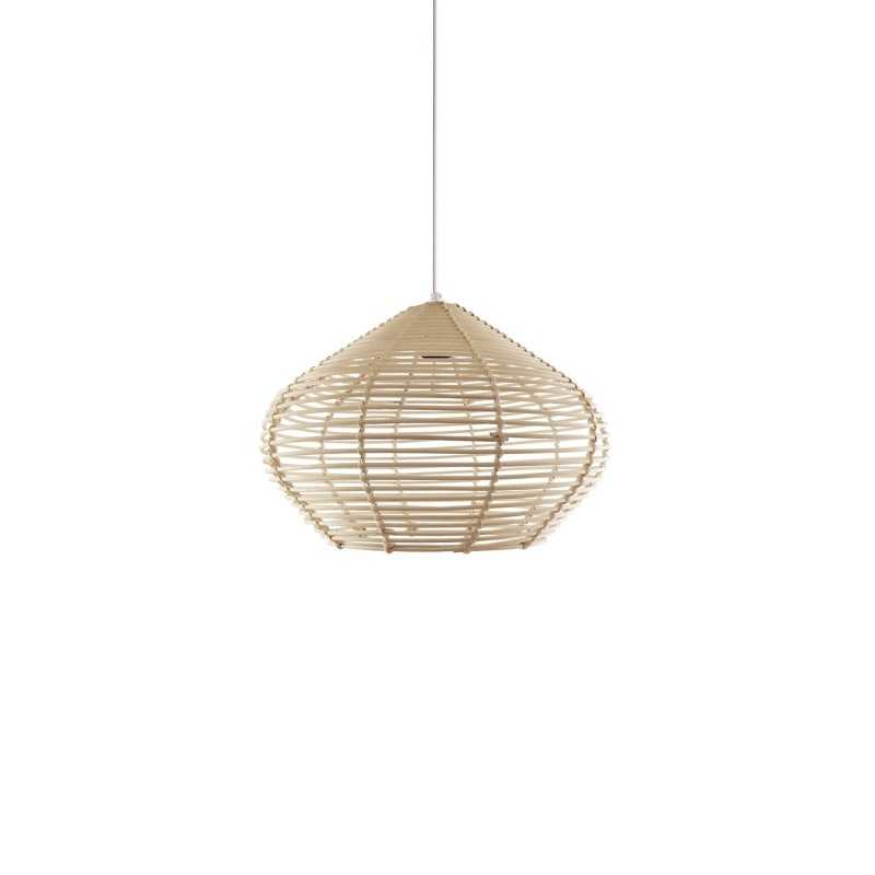 Pendente simples LAFON em madeira E27 LED cor de madeira