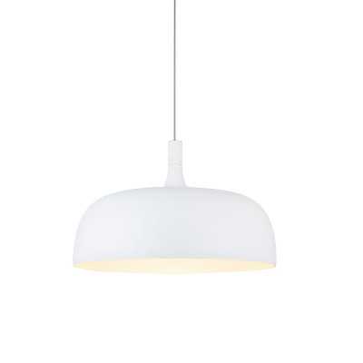 Pendente simples FROIN em alumínio E27 LED cores