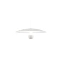Pendente simples DORREA em alumínio LED 3W+6W 430Lm branco.