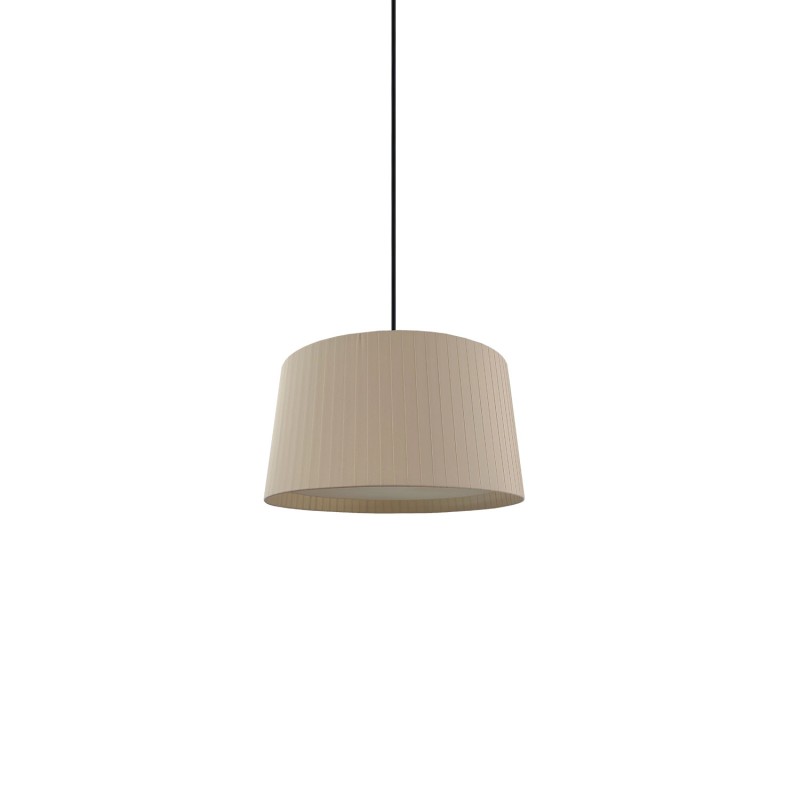 Pendente simples MILHA em tecido E27 LED