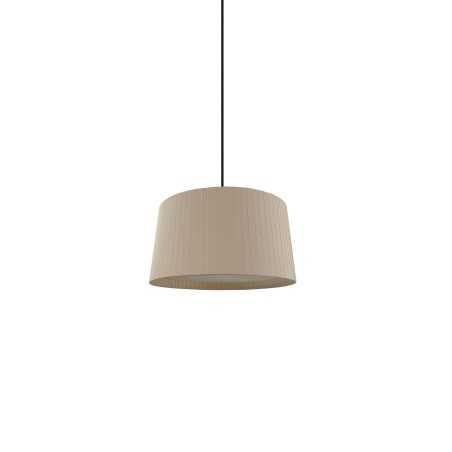 Pendente simples MILHA em tecido E27 LED