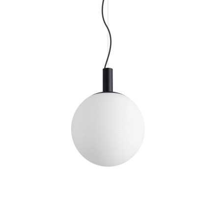 Pendente simples LIMON em metal E27 LED cor preta