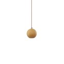 Pendente simples de madeira CANCE GU10 cor de madeira