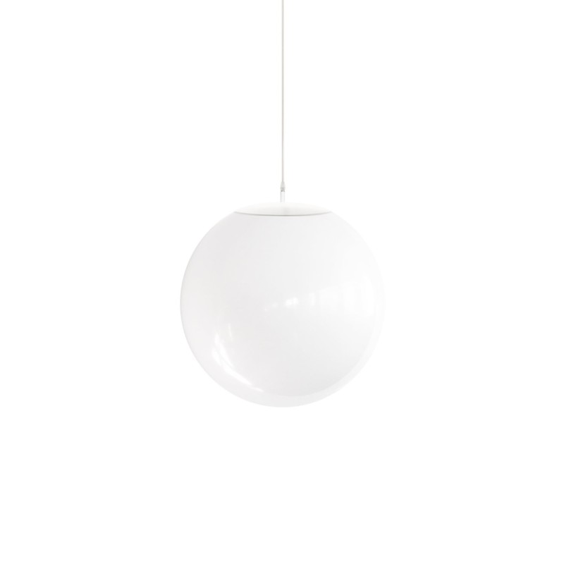 Pendente simples NUCES em metal E27 LED cor branca