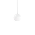 Pendente simples MOURIES em metal E27 LED cor branca