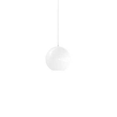 Pendente simples MOURIES em metal E27 LED cor branca