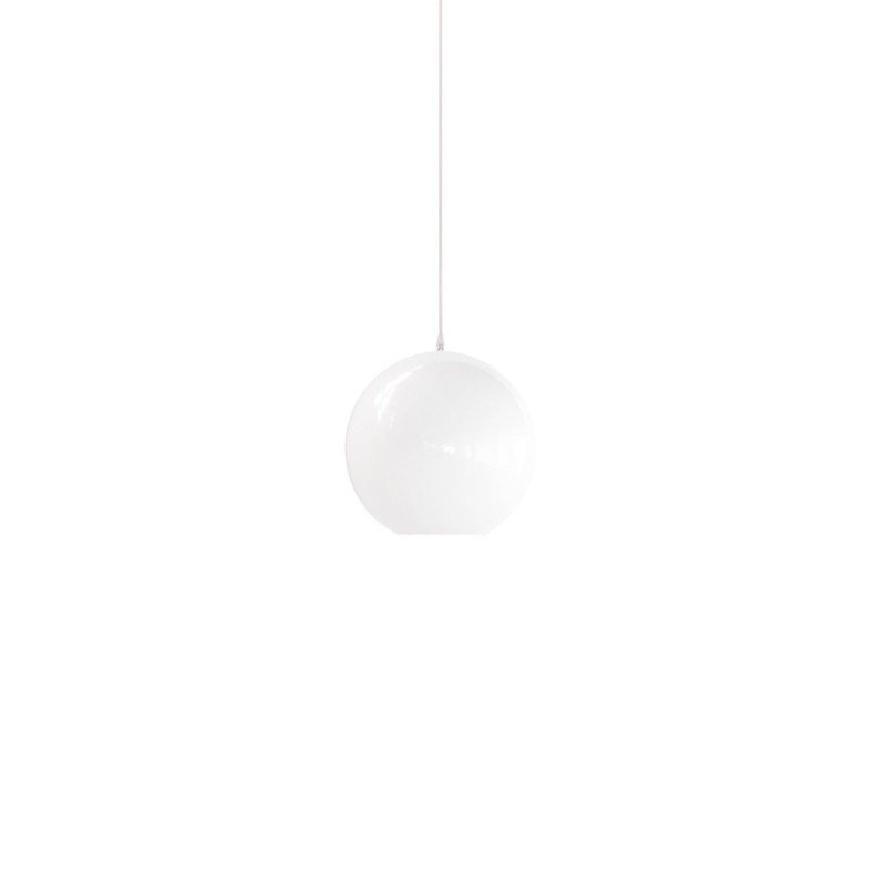 Pendente simples MOURIES em metal E27 LED cor branca
