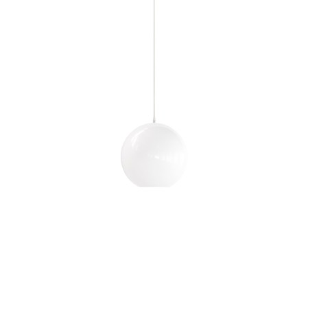 Pendente simples MOURIES em metal E27 LED cor branca