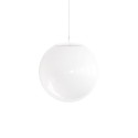 Pendente simples NOYS em metal E27 LED cor branca