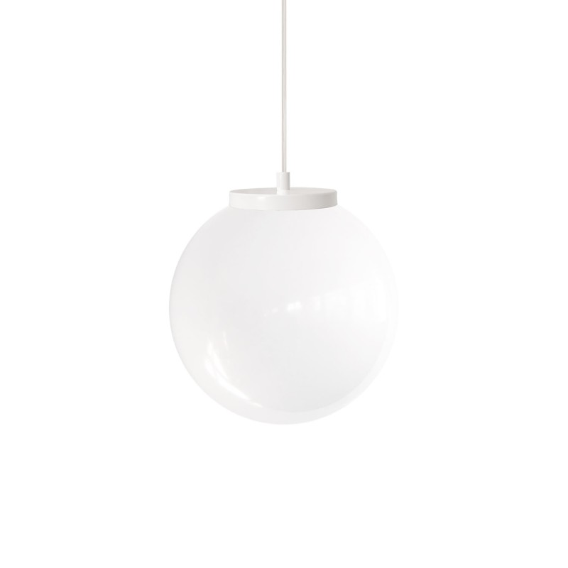 Pendente simples OUTRE em metal E27 LED cor branca