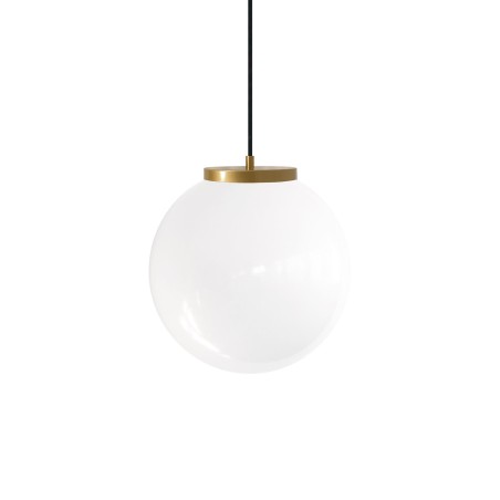 Pendente simples MOISY em metal E27 LED cor branca