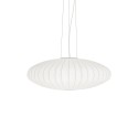 Pendente simples DOUCES em resina de polímero E27 LED cor branca