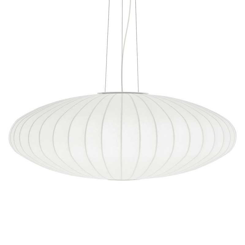 Pendente simples DUGNY em resina de polímero E27 LED cor branca