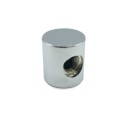 Distribuidor cromado com 2 saídas e 24mm de altura.
