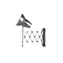 Aplique de parede KERNO metal E27 LED cor cromada brilhante