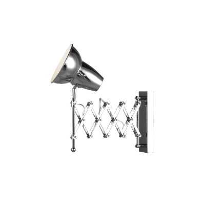 Aplique de parede KERNO metal E27 LED cor cromada brilhante