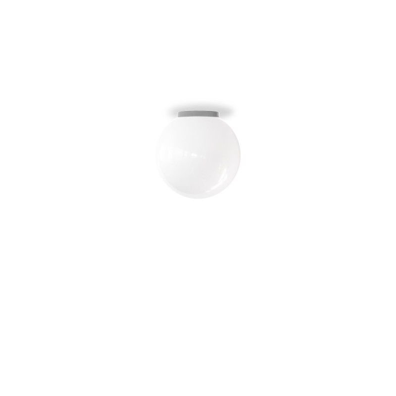 Aplique teto PEYRE termoplástico E27 LED cor branca
