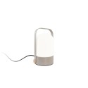 Candeeiro de mesa SALIN em alumínio LED 5W 325Lm branco