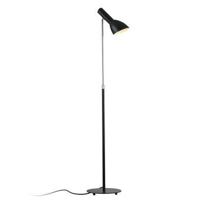 Candeeiro de pé GUITS metal E27 LED cor preto