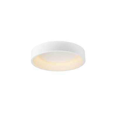 Plafon LANHIR em alumínio LED 36W 2350Lm branco.