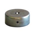 Suporte de ferro alto para pintura com 60mm de diâmetro e uma saída.