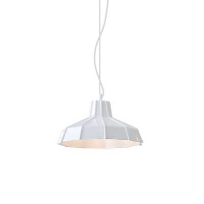 Pendente simples MUZON de cristal LED E27 em cores.