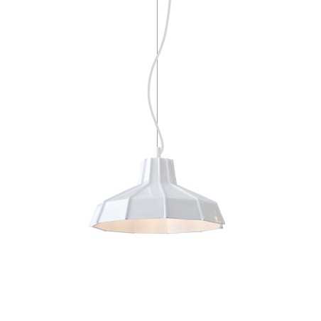 Pendente simples MUZON de cristal LED E27 em cores.